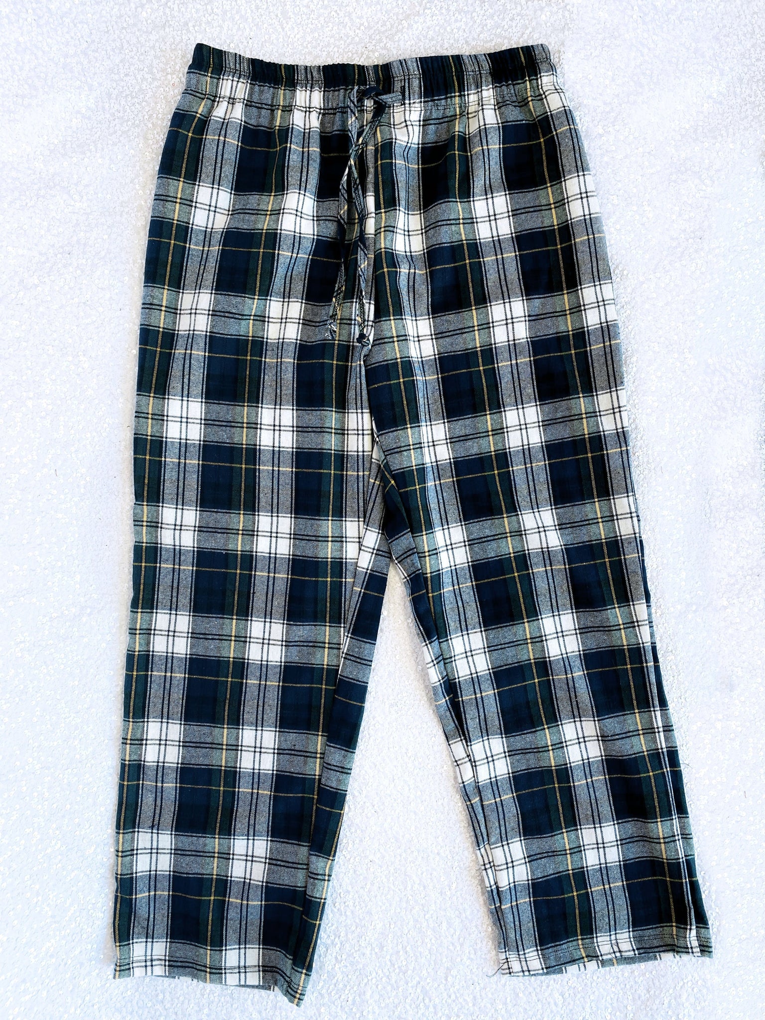 Navy PJ Youth Baby Child Pajama Plaid Pants