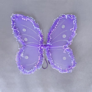 Fuchsia Pink Fairy Butterfly Wings Halloween Costume Accessories