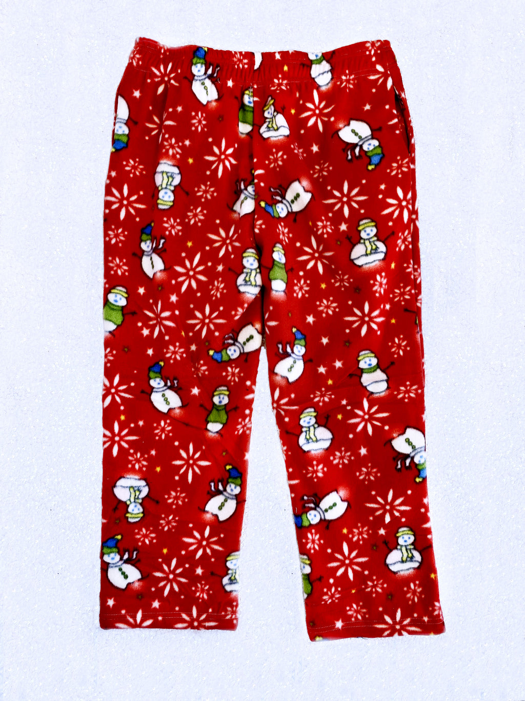 Snowman Fleece PJ Adult Pajama Pants