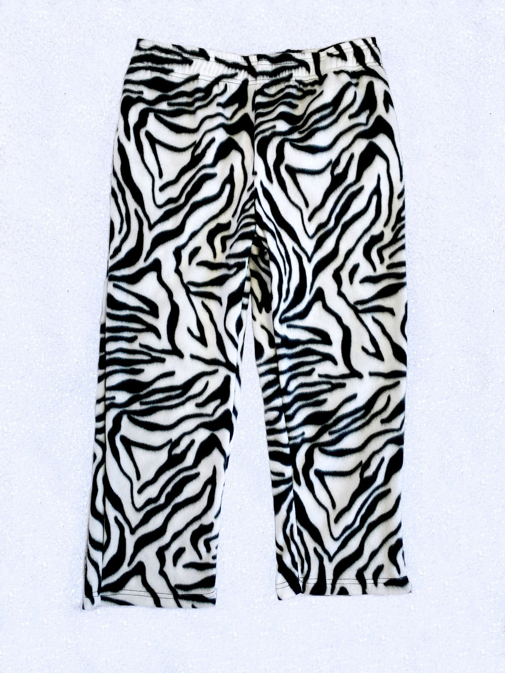 Zebra Fleece PJ Adult Pajama Pants