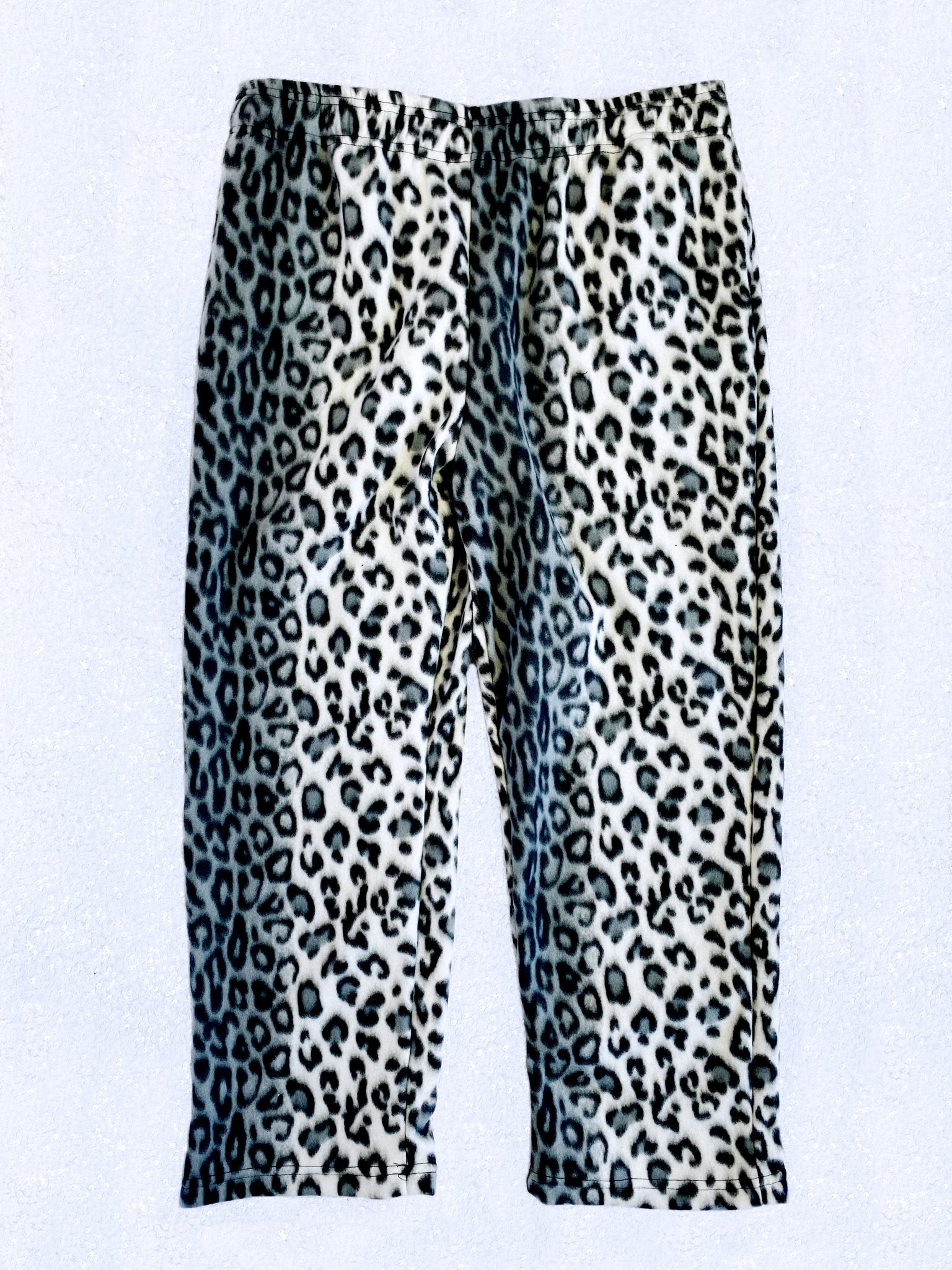 Leopard Fleece PJ Adult Pajama Pants