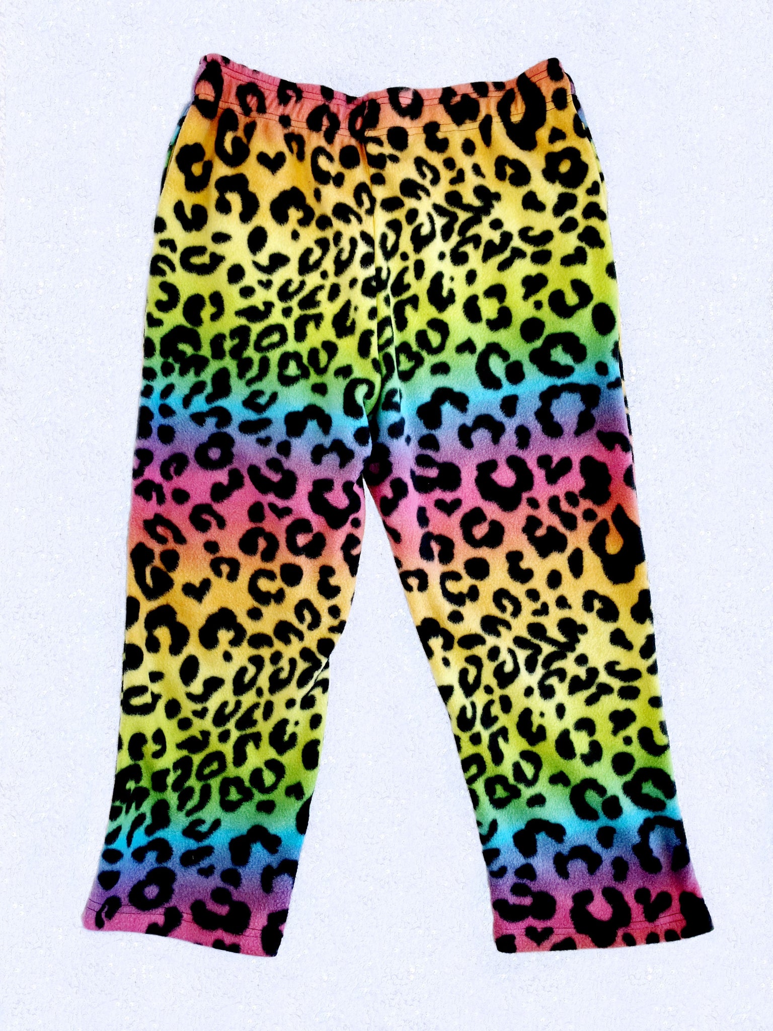 Leopard Fleece PJ Adult Pajama Pants