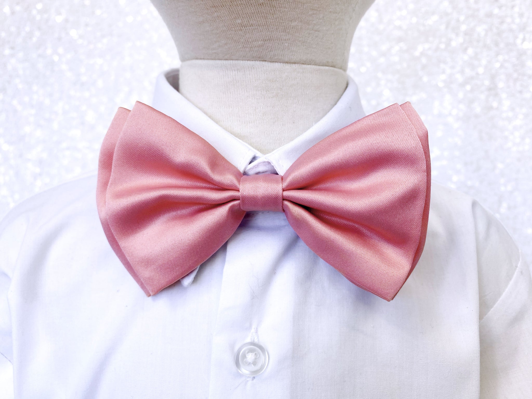 Adult & Child Formal Satin Bow Ties