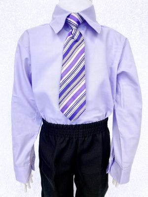 Baby Blue Kid Formal Button Shirt