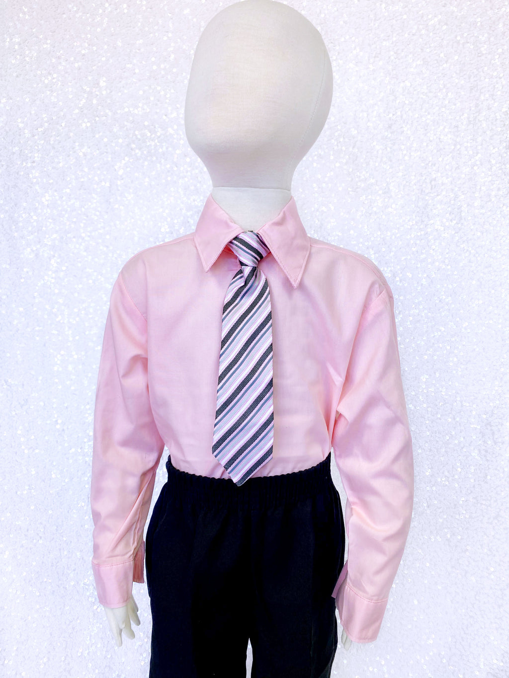 Pink Kid Formal Button Shirt