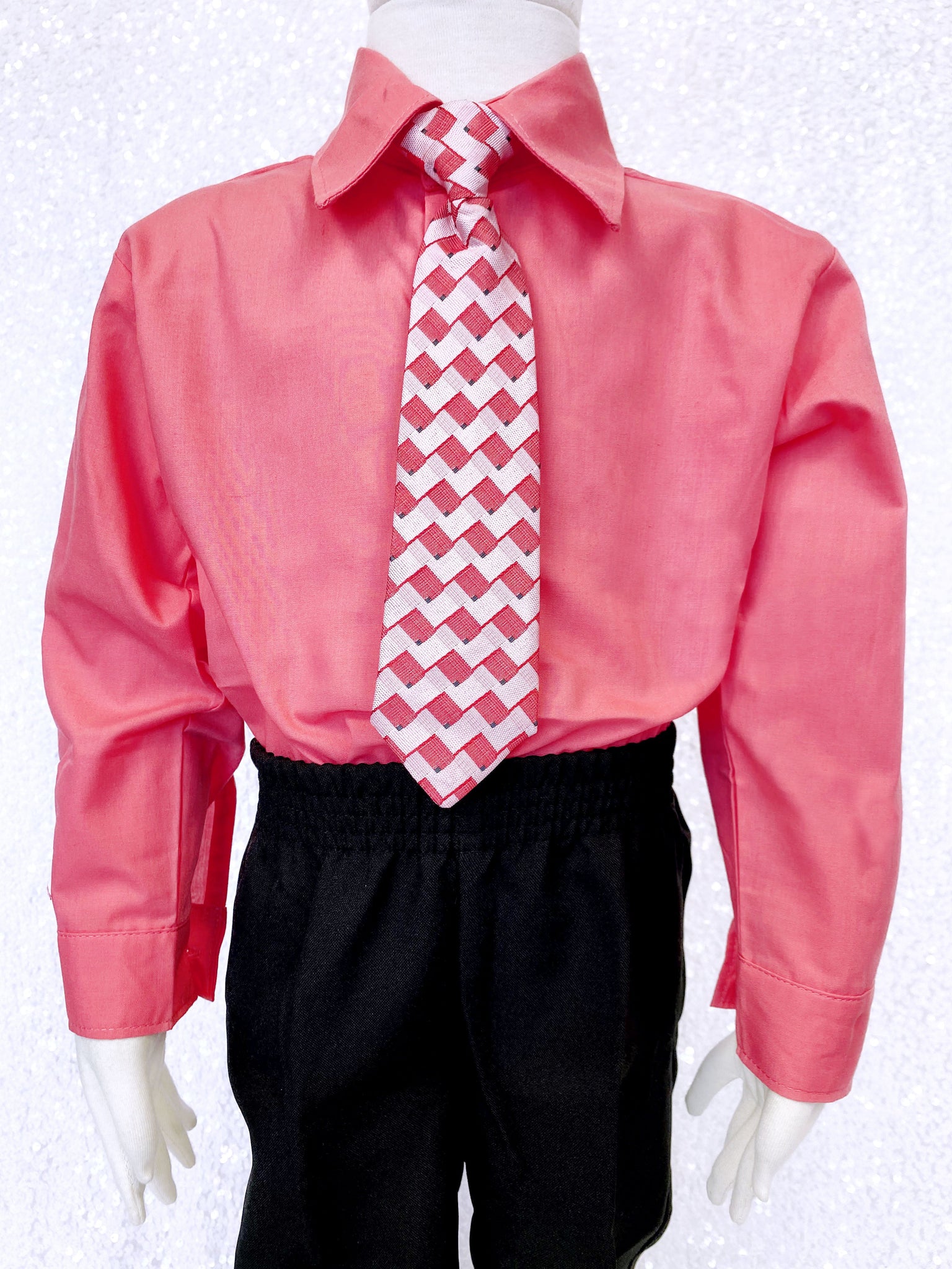 Coral Kid Formal Button Shirt