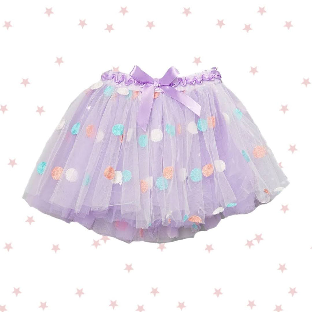 Lilac Polka Dot Tutu