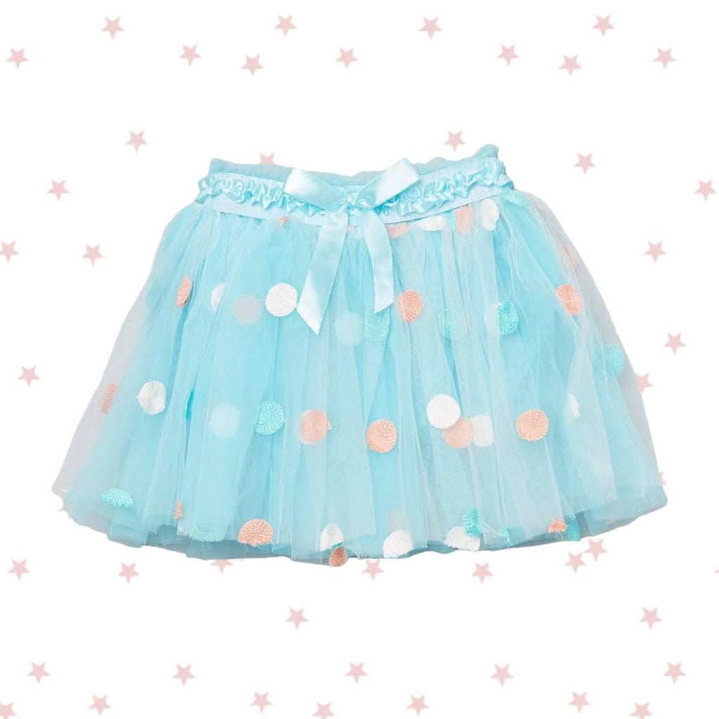 Baby Blue Polka Dot Tutu