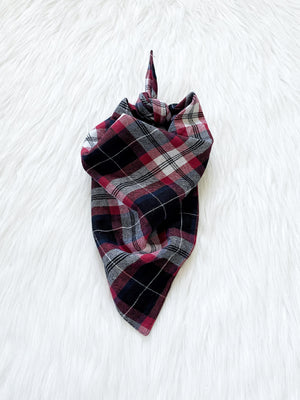 Multi-Color Buffalo Plaid Dog Bandana Pet Accessories