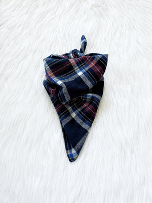 Multi-Color Buffalo Plaid Dog Bandana Pet Accessories