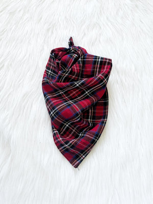 Multi-Color Buffalo Plaid Dog Bandana Pet Accessories