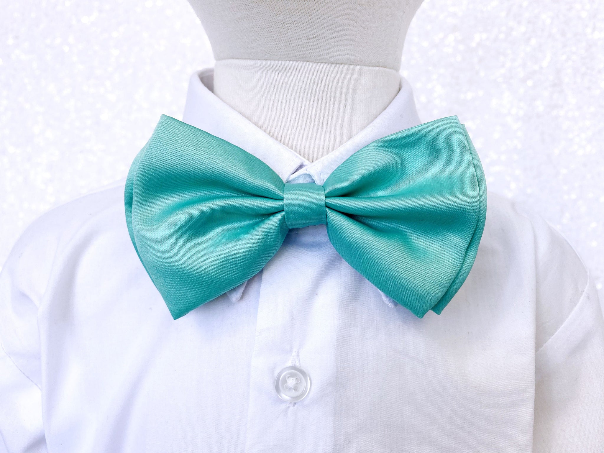 Adult & Child Formal Satin Bow Ties