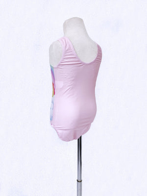 Rainbow Unicorn Pink Girl's Swimsuit