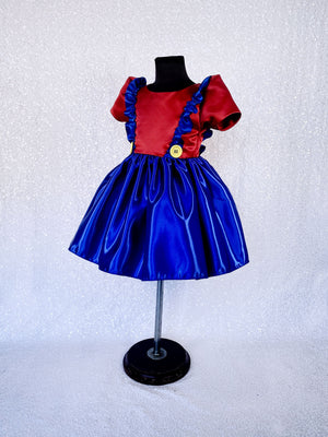 Mario Inspired Video Game Costume Dress